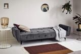  Ghế sofa giường bật nằm giá rẻ GB22 Platin 2m màu xám đậm 