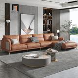  Ghế sofa góc da công nghiệp GT219 Harondo 3m x 1m6 cao cấp 