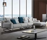  Bộ ghế sofa góc L diện tích lớn GT243 Altona 3m x 1m6 vải nỉ 