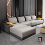  Bộ ghế sofa góc chữ C gia đình GT141 Casper 3m x 1m8 sang trọng 