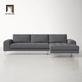  Ghế sofa góc L GT5 Lionel dài 2m4 x 1m6 bọc vải mềm giá rẻ 