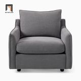  Ghế sofa đơn ngồi thư giãn đọc sách DT24 Easton vải nhung nỉ 