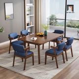  Set bàn ghế ăn phòng bếp gia đình 24-KH6-G43-B108 hiện đại 