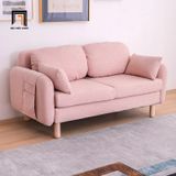  Sofa băng nhỏ gọn cho nhà trọ BT156 Scandy 1m5 phối màu vải nỉ 