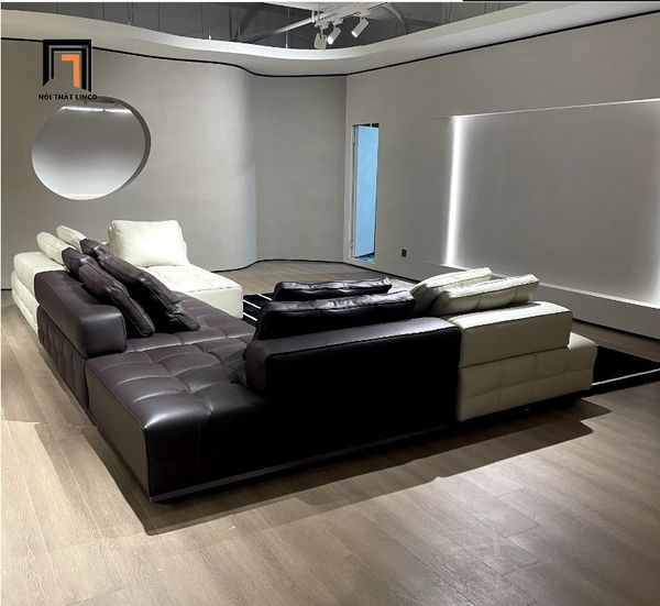 bộ ghế sofa chữ U sang trọng