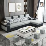  Bộ ghế sofa góc L sang trọng 3m x 1m6 GT166 Beaver gật gù 