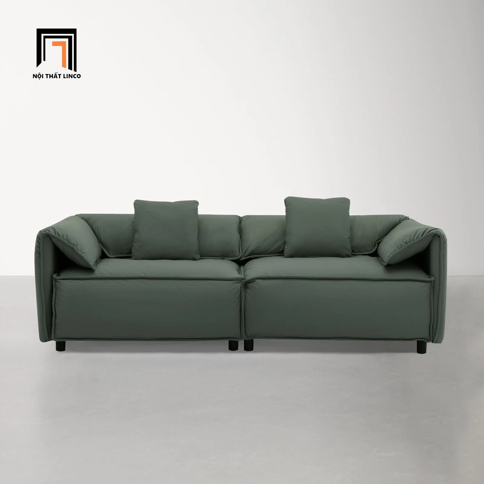  Ghế sofa băng dài 2m da công nghiệp BT88 Kassy cho nhà nhỏ 