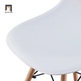  Bộ bàn ghế ăn hình tròn 2-OC4-GCF1-B2 4 ghế nhựa trắng xinh 