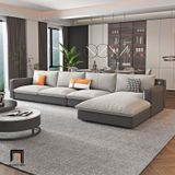  Bộ ghế sofa góc L sang trọng GT116 Olive 3m2 x 1m6 da giả 