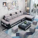  Bộ ghế sofa góc chữ L GT179 Attica 3m x 1m6 phòng khách lớn 