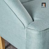  Ghế sofa băng nhỏ gọn 1m4 BT59 Baban màu xanh ngọc giá rẻ 
