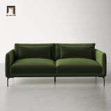  Ghế sofa văng dài 1m9 giá rẻ BT127 Rae xanh lá cho chung cư 