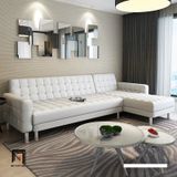  Ghế sofa góc chữ L gia đình GT267 Parade 2m55 x 1m5 da bóng 