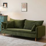  Ghế sofa băng dài 1m9 màu cam đất BT306 Nocito cho chung cư 