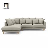  Bộ ghế sofa góc L GT58 Lazare 2m4 x 1m6 phong cách châu Âu 