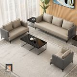  Ghế sofa băng da công nghiệp BT275 Chieti dài 2m sang trọng 