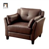  Ghế sofa đơn phòng khách cao cấp DT27 Monsur bọc da giả 
