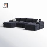  Bộ ghế sofa U xinh xắn UT15 Boggy dài 3m cho căn hộ chung cư 
