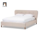  Giường ngủ bọc nệm xinh xắn GN27 Muraka vải nỉ bố giá rẻ 