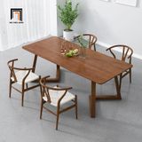  Set bàn ghế ăn phòng bếp xinh xắn 53-KH4-G59-B92 gỗ tự nhiên 