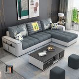  Ghế sofa góc L giá rẻ 2m2 x 1m6 GT192 Roa phòng khách nhỏ 