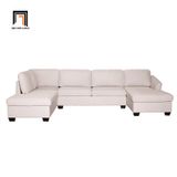  Set ghế sofa chữ U sang trọng UT18 Citra dài 3m bọc vải nỉ đẹp 