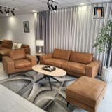  Bộ ghế sofa phòng khách sang trọng KT146 Mondazie bọc da giả 