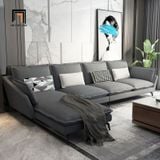  Ghế sofa góc chữ L vải nỉ 3m2 x 1m75 GT195 Tomar giá rẻ 