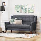  Ghế sofa văng nỉ dài 1m4 giá rẻ BT334 Monte nhỏ gọn hiện đại 