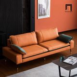  Ghế sofa văng hiện đại BT153 Faux 2m2 cho chung cư hiện đại 