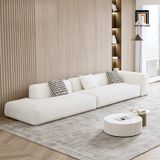  Sofa chữ U cho chung cư hiện đại UT24 Dayton 3m2 xám trắng 