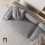  Sofa băng cho phòng khách chung cư BT179 Station 2m4 vải nhung 