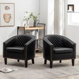  Ghế sofa đơn 1 nệm ngồi DT98 Boney da công nghiệp cao cấp 