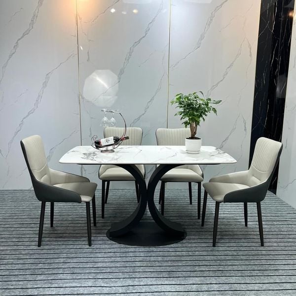 combo bàn ăn 4 ghế xinh xắn
