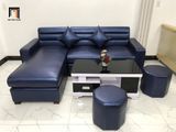  Bộ ghế sofa góc gia đình da Pu GT232 Massaro 2m4 x 1m6 giá rẻ 