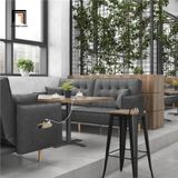  Ghế sofa bed thông minh giá rẻ GB52 Caste 1m85 xám lông chuột 