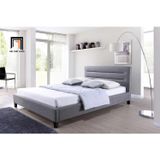  Giường ngủ màu xám vải nỉ GN28 Bilus cho căn hộ chung cư 