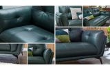  Sofa băng sang trọng BT263 Harlan 2m da công nghiệp xanh lá 