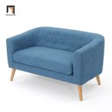  Ghế sofa băng cho phòng trọ màu cam BT208 Decato dài 1m3 giá rẻ 