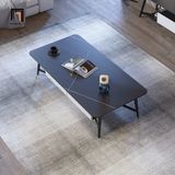  Bàn sofa phòng khách hiện đại BSF8 Camis 1m1 x 55 mặt đá đen 