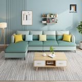  Ghế sofa góc phối màu vải nỉ bố GT221 Tamim 2m8 x 1m6 nhỏ 