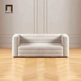  Bộ ghế sofa góc GT89 Benn 3m x 1m6 màu trắng kem vải nỉ 