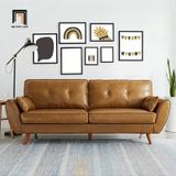  Bộ ghế sofa da giả Pu xanh than KT109 Rothry cho văn phòng 