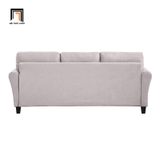  Bộ ghế sofa phòng khách gia đình KT127 Fredel xám trắng giá rẻ 