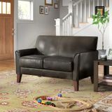  Set ghế sofa văn phòng ngồi tiếp khách KT54 Abarca da giả đen 