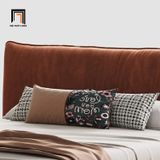  Giường ngủ bọc da giả Pu GN57 Elsie 1m6 x 2m sang trọng 