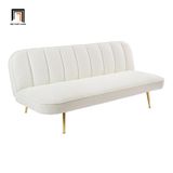  Ghế sofa giường nằm xinh xắn GB107 Manasil 1m7 vải lông cừu 