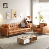  Set 2 ghế sofa văn phòng làm việc KT99 Najac da công nghiệp 