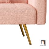  Ghế sofa giường nằm giá rẻ GB92 Zamyla 2m bọc vải lông cừu 