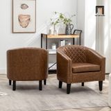  Ghế sofa đơn 1 nệm ngồi DT98 Boney da công nghiệp cao cấp 